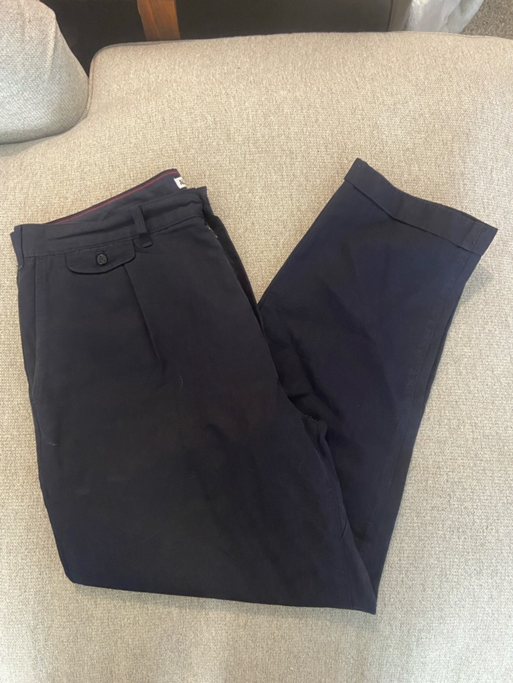 Alex Mill Men's Navy Chinos Size 34